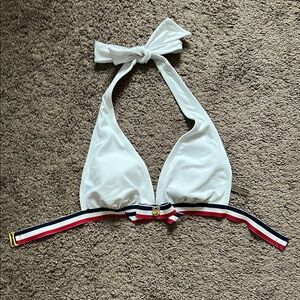 Juicy Couture Bikini Top with Striped Band